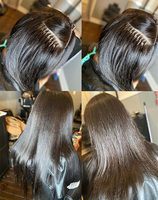 Extensions de cheveux I-Tip en kératine pré-collée, 100 % naturelles, vierges, brutes, alignées, noires, lisses, de qualité brésilienne, personnalisables en gros