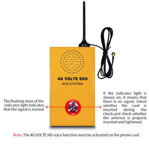 2025 một-key báo động systsem hai chiều bằng giọng nói liên lạc một nút báo động systsem - Product Image 5