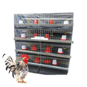 Jaula para cría de pollos de bebé, de 4 capas jaula para cría de animales, 320 Uds. - Product Image 1