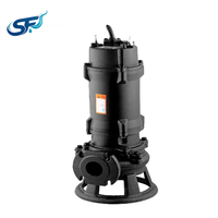 Pompe submersible agricole pour eaux usées 220V, égouts IP68 pour l'irrigation et le drainage des fermes, CE