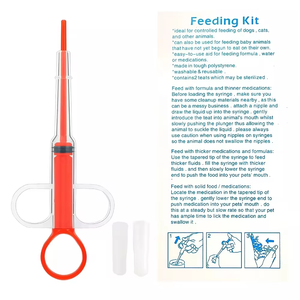 <span class=keywords><strong>Support</strong></span> personnalisé Accessoires pour mangeoires en plastique pour animaux de compagnie Seringues en silicone pour animaux de compagnie Outil d'alimentation médicale <span class=keywords><strong>Mangeoire</strong></span> pour médicaments pour animaux de compagnie - Product Image 4