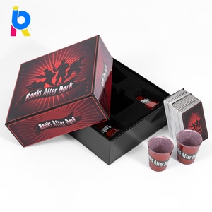 โรงงานผลิตบอร์ดเกมส์แบบกำหนดเอง พิมพ์ลายหรูหรา เกมส์กระดานแนวกลยุทธ์เรียบง่าย พร้อมอุปกรณ์เสริมชิ้นส่วนกระดาษ พลาสติก และไม้ - Product Image 2