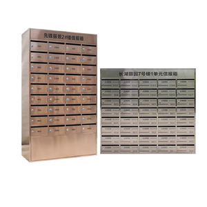 स्टील पार्सल मेलबॉक्स आउटडोर दीवार मूंटेड मेलबॉक्स वितरण लॉकर कैबिनेट लेटर बॉक्स मेटल मेलबॉक्स पोस्ट मेटल मेलबॉक्स - Product Image 2