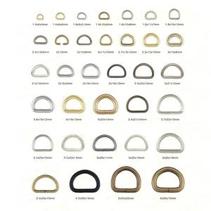 Metal shoelace buckle D-ring <b>shoe</b> <b>hook</b> eyelet buckle, suitable for boots - Product Image 5