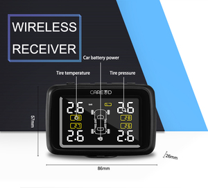 Carued <span class=keywords><strong>TPMS</strong></span> t901c giám sát áp suất lốp Hệ thống 4 nội bộ được xây dựng trong cảm biến xe điện tử dài tuổi thọ pin báo động <span class=keywords><strong>TPMS</strong></span> - Product Image 4