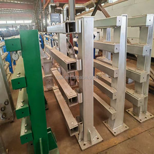 Barriera di sicurezza stradale in piastra in acciaio con trave in acciaio zincato a caldo per autostrada - Product Image 5