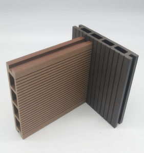 <span class=keywords><strong>25mm</strong></span> Hoge Kwaliteit Eco-vriendelijke Waterdichte Antislip <span class=keywords><strong>WPC</strong></span> Vierkante Holle Terrasdelen 5 Jaar Garantie voor Zwembad Tuin Vloeren - Product Image 2