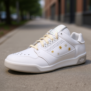 Zapatillas Adidas Signature 87 para Mujer, Color Blanco Cristal, Gris, Orgánico, Calzado Intermedio - Product Image 2