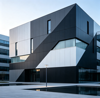 Panneau ACP anodisé avec revêtement PVDF, panneau Amina de Alucobond pour application de construction, usage décoratif, façade, fabrication sur mesure