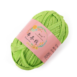 Bán Buôn 100G Handmade Dệt Không Pilling Chất Liệu Flash Dot Chủ Đề T-Shirt Sợi - Product Image 2