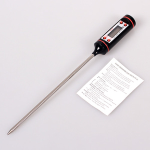 Digital Temperature Meter LCD Display <b>Auto</b> Off <b>Battery</b> Powered Plastic Food Cooking Kitchen Thermometer - Product Image 3