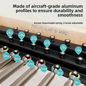 Lit de Pilates pliable en alliage d'aluminium et bois massif, équipement de fitness surélevé pour le <span class=keywords><strong>yoga</strong></span> et le Pilates féminin - Product Image 3