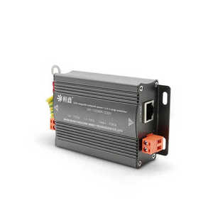 Protector de Sobretensión 220V con Función POE, 100Mbps, Puerto Único, Carcasa Metálica, Protector de Red de Alimentación 2 en 1 RJ45 - Product Image 4