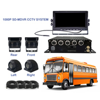 Nouveauté : Système DVR mobile 4G pour voiture, GPS, 4 canaux, 1080P, carte SD, système CCTV pour camion, bus, taxi, MDVR, boîte noire 4G