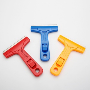 Paint Remove Glue <b>Scraper</b> Knife with 100x18x0.4mm <b>Cleaning</b> <b>Scraper</b> Replacement Blade - Product Image 2