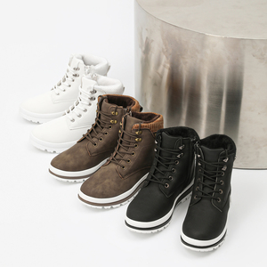2024 Customized Wholesale Waterproof Leather <strong>Winter</strong> Boots for <strong>Men</strong> and Women for Autumn Outdoor Activities - Product Image 6