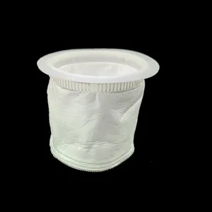 Reusable Fine Mesh Cotton Strainer Filter Bags Nut Milk Bag For Soup