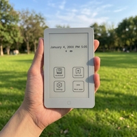 E-Reader Portabel 4,26 Inci 219PPI E-Ink, Pembaca Buku Digital Mini RTOS dengan Penyimpanan Kartu Micro SD