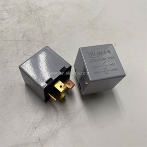 一汽解放用高品质卡车发动机附件24V 100A 4针继电器总成3711030-D878 - Product Image 5