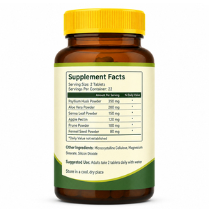 Tabletas Detox de Aloe Vera y Senna Orgánicas de Alta Calidad, Limpieza de Colon de 15 Días, Sin Gluten, Veganas, Favorecen la Digestión y el Adelgazamiento, 60 Unidades para Adultos - Product Image 6