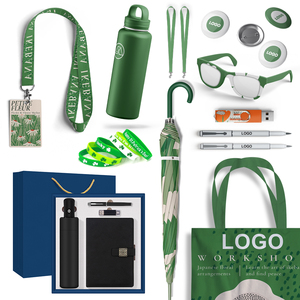 Customized Color Wholesale Advertising Corporate Unique Trade Office Promotional Items Gift Set