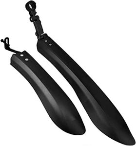 Garde-boue avant/arrière VTT en plastique durable Bf870 à dégagement rapide garanti pour vélos de montagne avec roues de 24 et 26 pouces - Product Image 5