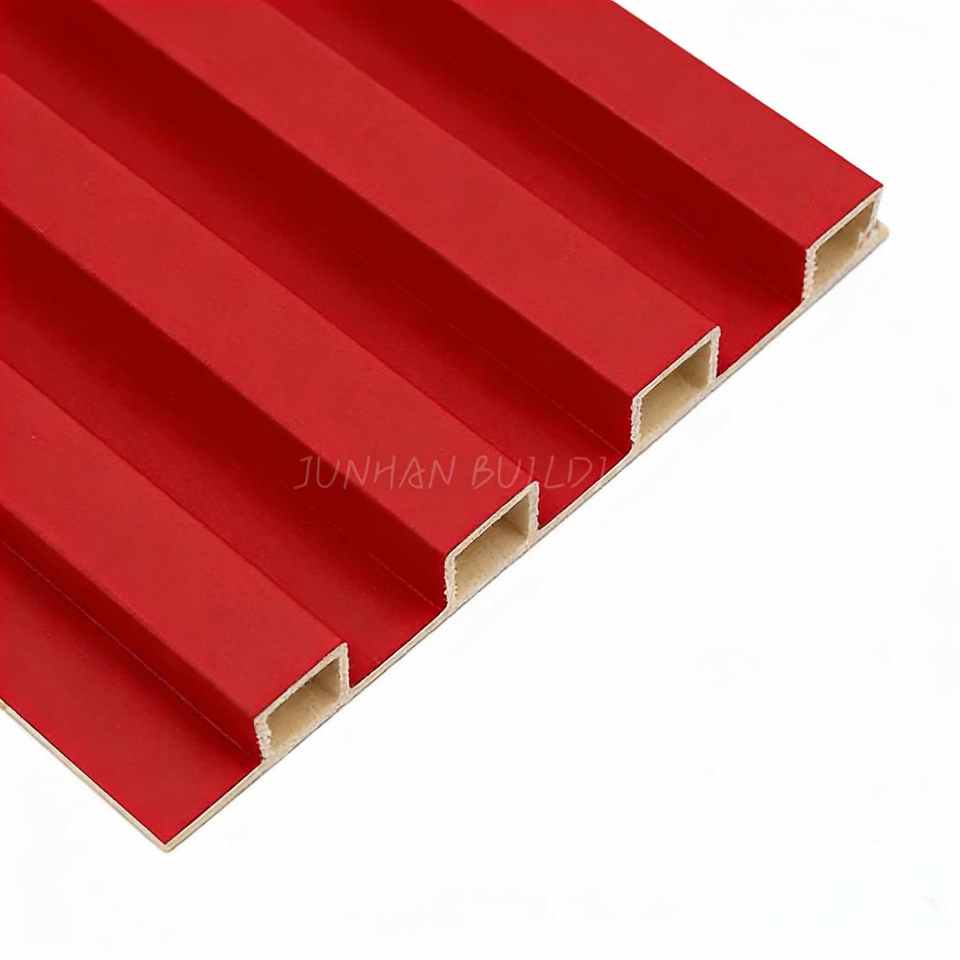 Waterproof Eco-Friendly PVC Wall PANEL WPC Cladding with 3D Wood Grain ...