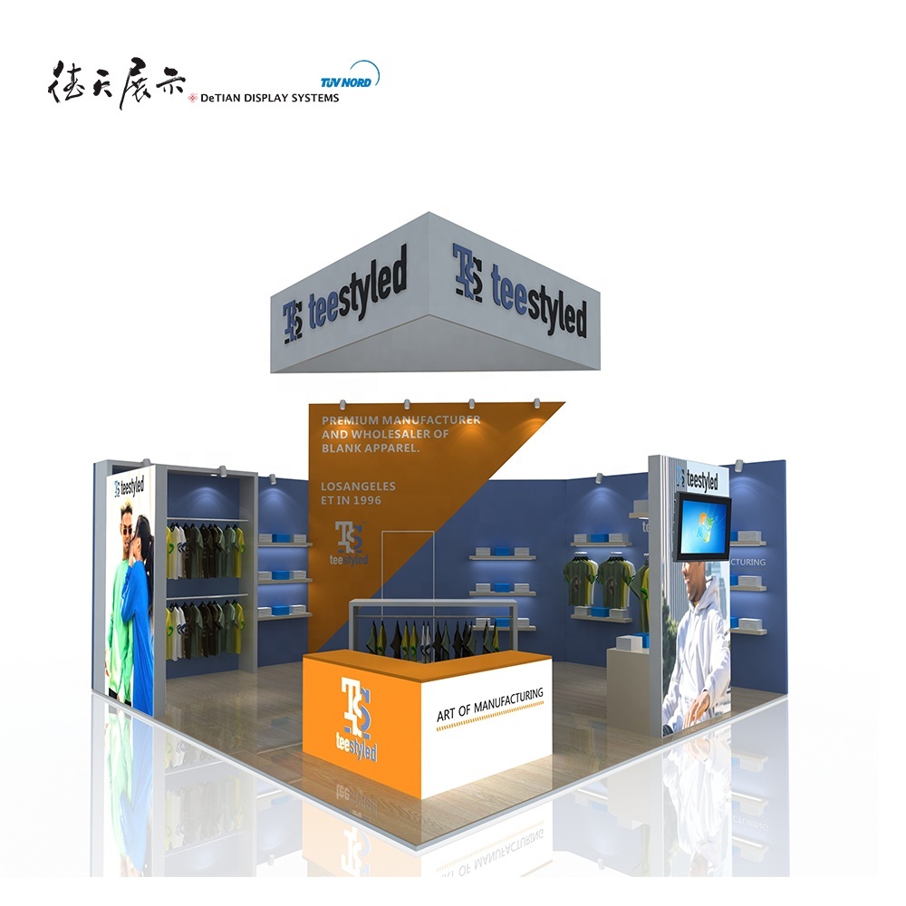 D'extrusion en aluminium Modulaires standard Partition Coquille Schéma Salon Expo Affichage Stand D'exposition