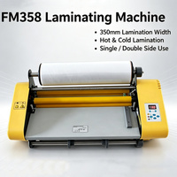 Machine de plastification industrielle robuste pour l'usine d'emballage, plastification de films vinyle, autocollants PVC et matériaux en rouleau