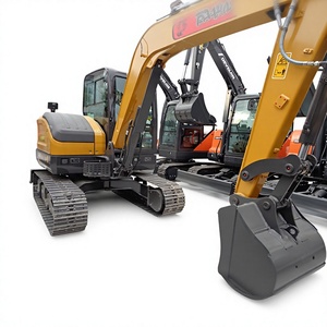 รถขุดตีนตะขาบ 6 ตัน รุ่น XE60G XE60G Pro ความเร็ว 3.6 กม./ชม. ระบบไฮดรอลิกเปลี่ยนหัวเจาะเร็ว - Product Image 1