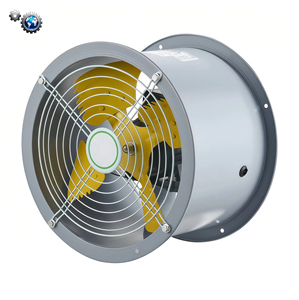 Quạt thông gió hướng trục thép carbon SF tốc độ cao, hút khói êm ái, dùng cho hệ thống thông gió ống dẫn công nghiệp, nhà kho - Product Image 1