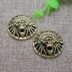 Nhà Máy Trực Tiếp Trang Trí Người Cao Tuổi Ấn Độ Nút Đồng Xu Cho Da Và Ví - Product Image 2