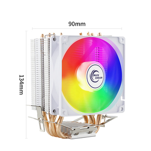Nuevo Disipador de Calor de 90 mm con 4 Tubos de Calor, Enfriador de CPU 1200 Económico con Ventilador PWM de Bajo Ruido y Alto Flujo de Aire, Rodamiento Fluido de Alto Rendimiento - Product Image 3