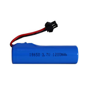 แบตเตอรี่ลิเธียมไอออน 18650 <span class=keywords><strong>3</strong></span>.7V 1200mAh สำหรับผลิตภัณฑ์ดิจิทัล - Product Image 1