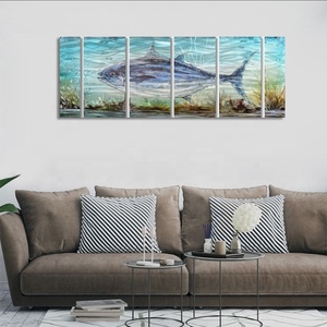 <span class=keywords><strong>ภาพ</strong></span><span class=keywords><strong>วาด</strong></span>ด้วยมือศิลปะผนังลายปลา<span class=keywords><strong>ฉลาม</strong></span>สำหรับห้องนอนของตกแต่งบ้านสำหรับงานเลี้ยงวันเกิดวันชาติปีใหม่ - Product Image 2