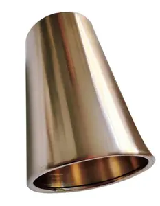 Custom service sheet metal fabrication brass cone spinning parts