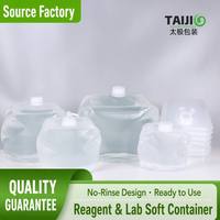 Gel échographique en baril de 20L pour réactifs d'hématologie, Cube de développement Cubitainer 	 Conteneur en plastique pliable et peu encombrant