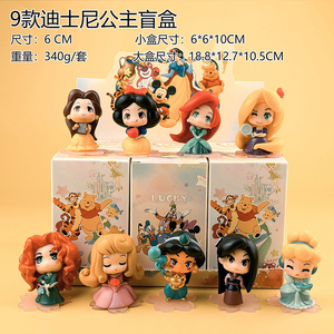 Boîtes mystère tendance de figurines d'action en PVC de la collection Donald Eeyore, personnage de dessin animé mignon de la série Blind, cadeaux pour enfants - Product Image 2