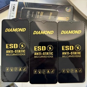 Protection d'écran en verre anti-statique à découpe diamantée ESD pour iPhone Xiaomi, accessoires pour téléphone portable, film transparent résistant aux rayures - Product Image 4