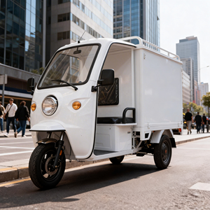 <span class=keywords><strong>Tricycle</strong></span> électrique fermé de haute qualité 1000W, moto à trois roues avec capacité de charge de 200-300 kg pour le transport de marchandises - Product Image 2