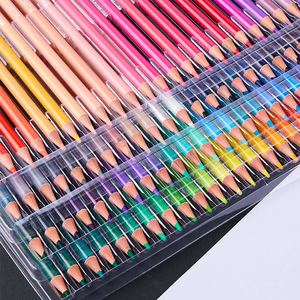 Ensemble de crayons de couleur BOMEIJIA 72 couleurs, crayons à l'huile de haute qualité, échantillon gratuit, 50 crayons ronds pour le dessin, logo OEM - Product Image 2