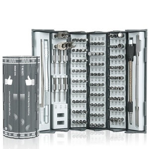 Kit de tournevis manuel multifonction industriel 128-en-1 le plus vendu avec étui rigide, outil de démontage de précision et livre de réparation - Product Image 4