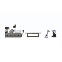 Matériau de fabrication PP PE EVA CACO3 Filler Masterbatch Lab Double Extrudeuse à Vis Plastique