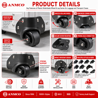 Accesorio de Plástico Modelo AM-BK0171 con Diseño Funcional para Ensamblajes de Accesorios B2B, Color y Logotipo Personalizados, Suministro OEM