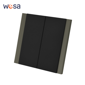Interruptores y Enchufes de Pared WESA Ultrafinos con Botón Pulsador EU 1/2/3 Vías, Enchufe de Alimentación de 1 Vía, Combinación Libre, Diseño Moderno de Lujo - Product Image 1