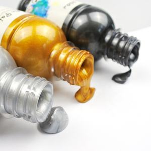 ร่างกายหนักขวดโลหะฉลากส่วนตัวสีอะคริลิค - Product Image 1