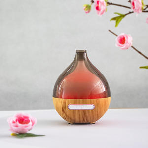 Difusor de Aroma con Aspecto de Madera YX-312, Humidificador USB de 0.5L, Difusor de Aceites Esenciales para el Hogar con Luz y Temporizador - Product Image 2