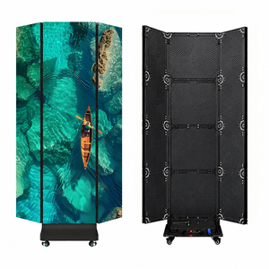 Pantalla LED Digital a Todo Color P2mm 1280x1960mm, Plegable en Tres Partes, para Interiores, Animación <span class=keywords><strong>de</strong></span> Texto, para Tiendas Minoristas, Centros Comerciales, Metro, Agencias - Product Image 4