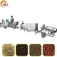 Production de granulés d'alimentation de poisson-chat Comment faire des granulés Machine flottante de nourriture pour poisson pour Tilapia