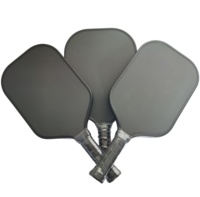 Raquette de pickleball allongée personnalisée MST pour adultes, avec alvéolations aérodynamiques de 16 mm, haute performance et contrôle, pour la compétition